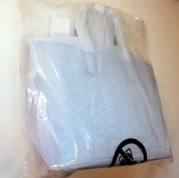 $458 NWT Authentic Michael Kors Jodie Tote Bag ~Pale Ocean Blue~ - Picture 5 of 8